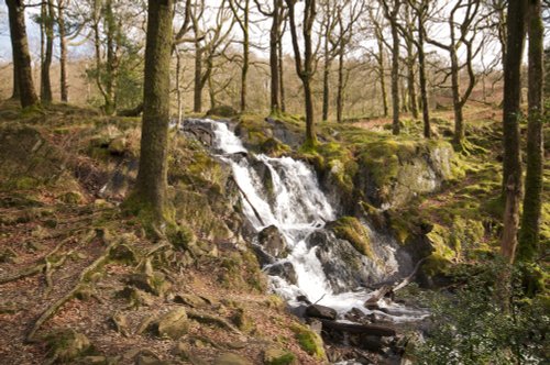 Waterfall in the Lake District, Cumbria