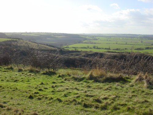 View from Sharpenhoe Clappers, Bedfordshire