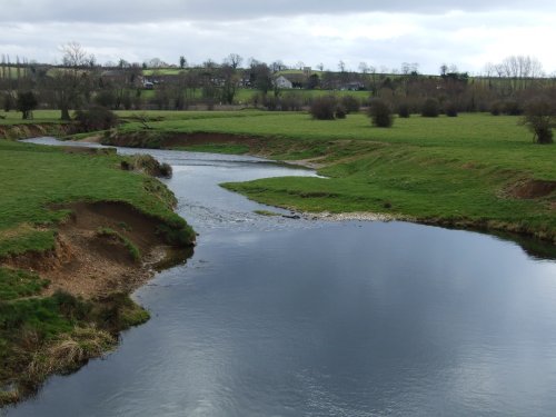 Rotherby & the River Wreake from Hoby