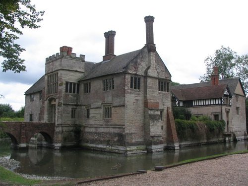 Baddesley Clinton Manor, from the north