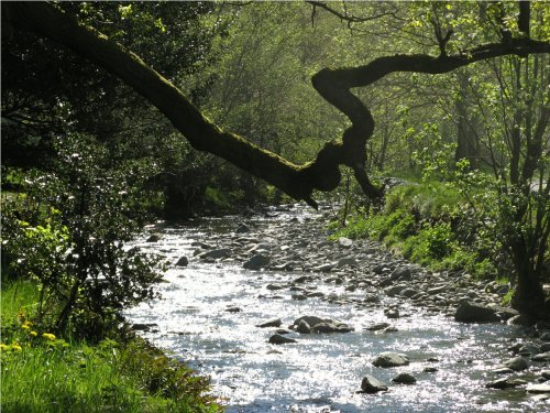 River at Glenridding, Ullswater, Cumbria.