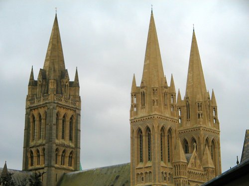 Truro Cathedral, Cornwall.