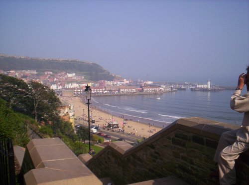Scarborough front, North Yorkshire