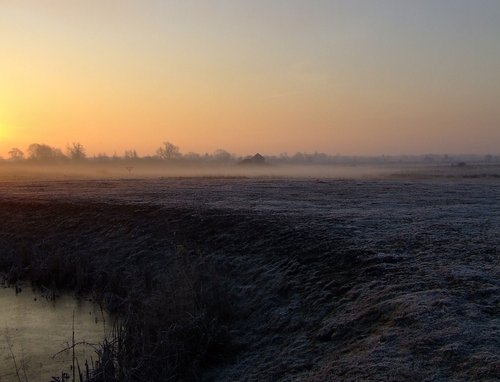 Shortly after sunrise, North Cave, East Riding of Yorkshire