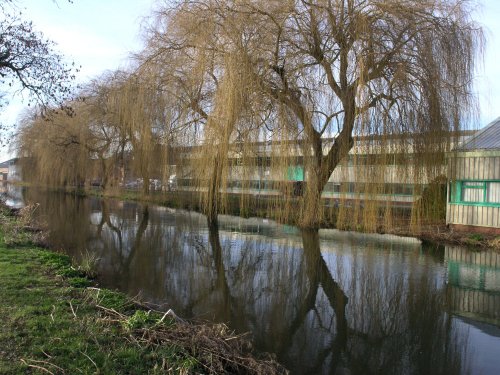 Industry on the canal, Newbury, Berkshire