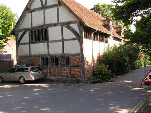 Half timbered building, Cathedral Close