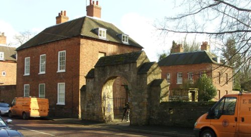 Gates to the Minster, Southwell, Nottinghamshire