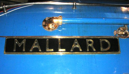 Mallard, Steam Engine. York.
