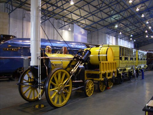 Rocket, York Railway Museum.Canon PowerShot A400