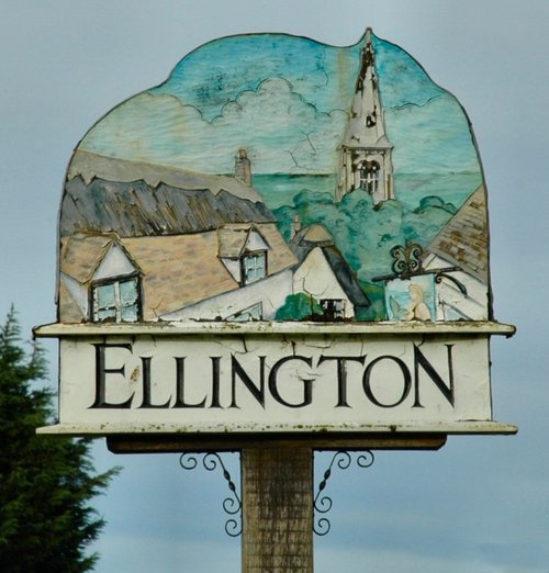 Ellington Village Sign, Cambridgeshire