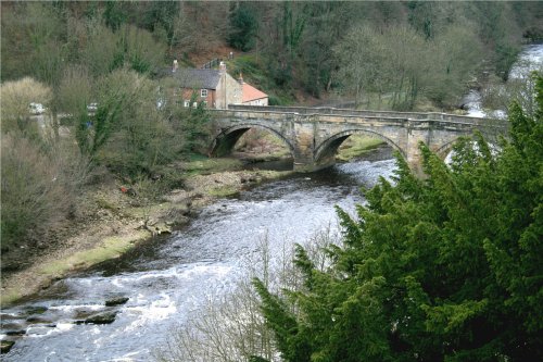River Swale, Richmond, North Yorkshire.
