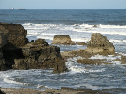 A view from the Coastal Path, Whitburn, Tyne and Wear
