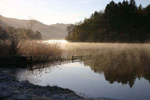 Frosty morning, Derwentwater
