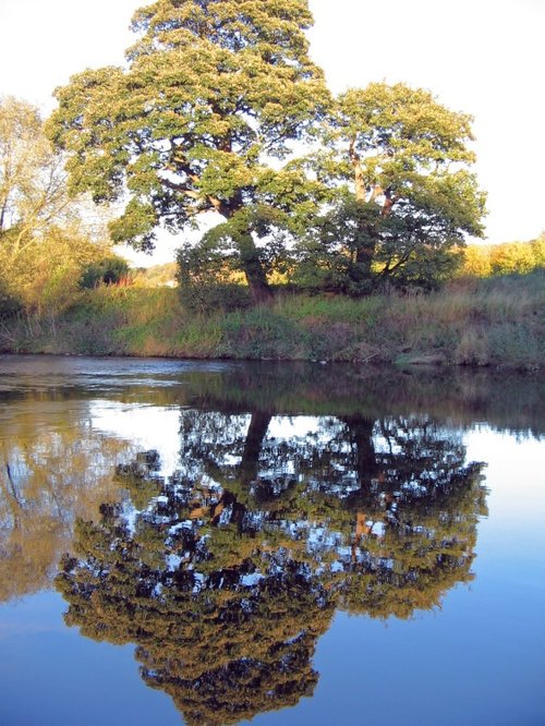 Evening at the Riverside, Chester-le Street, Co Durham.