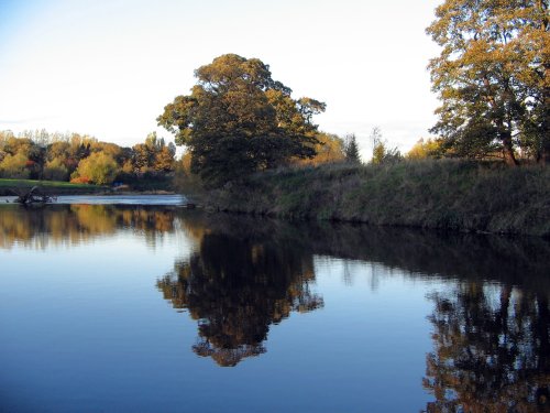 Evening at the Riverside, Chester-le Street, Co Durham.