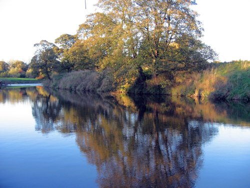 Evening at the Riverside, Chester-le-Street, Co Durham.