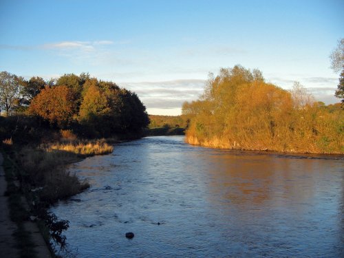 Evening at the Riverside, Chester-le-Street, Co Durham.