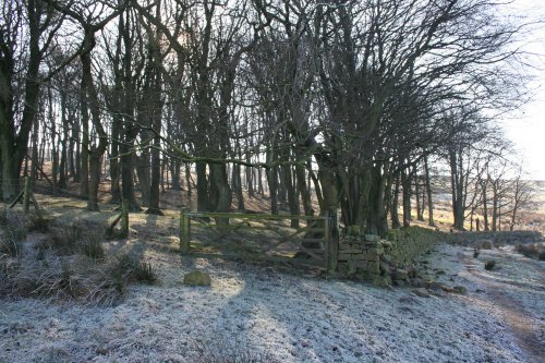 Dean Clough Reservoir.