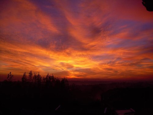 Sunset at Hastings East Sussex