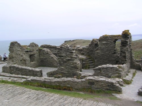 Castle ruins, Tintagel
