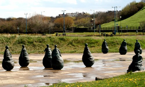 Art Work at South Shield.