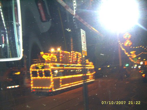 Illuminated Tram