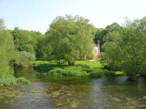 View to White Mill from the bridge