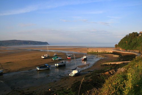 Abersoch  beach at Sunset