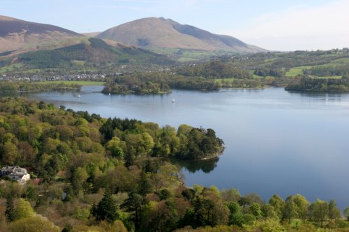 View towards Blencathra from Catbells
