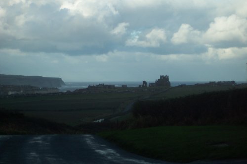 Road to Whitby Abbey