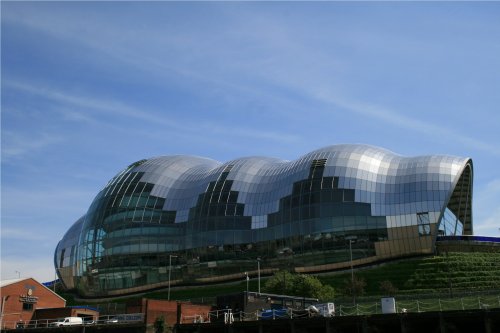 The Sage as seen from the River Tyne