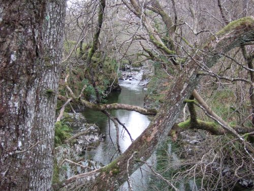 Old slate quarry Luss