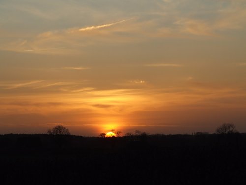 A Sutton sunset, January 14th 2007