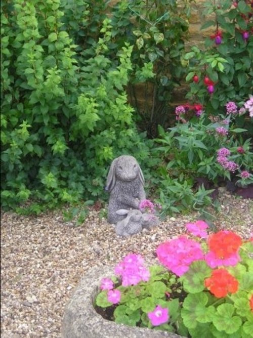 Beer Garden Bunnies, Baker's Arms, Broad Campden