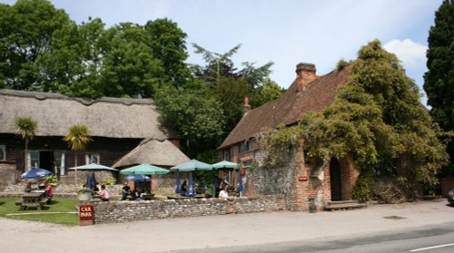 Lovely old pub on a beautiful day