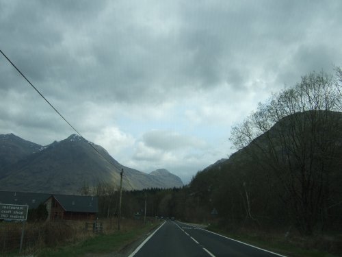 Approaching Glen Coe