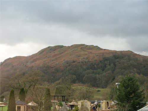 A picture of Todds Crag from Ambleside.