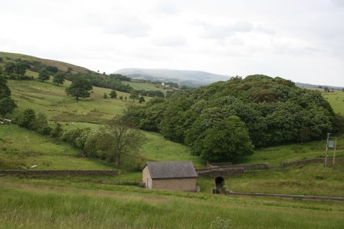 Views around Dean Clough Reservoir