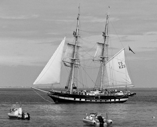 Training in Swanage harbour.