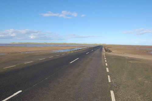 On the road to Lindisfarne