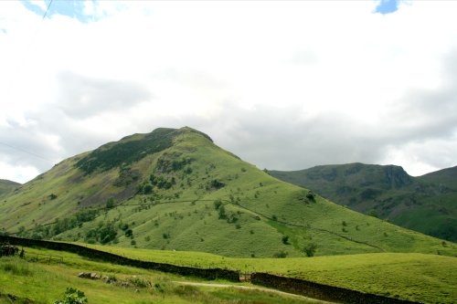 The Fells to the North of Kirkstone Pass. Lake District.