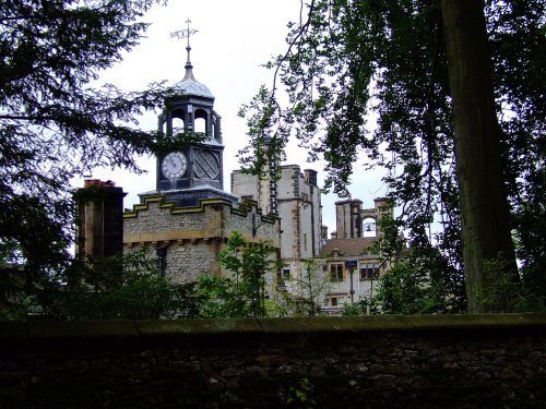 The imposing house at the Thornbridge estate