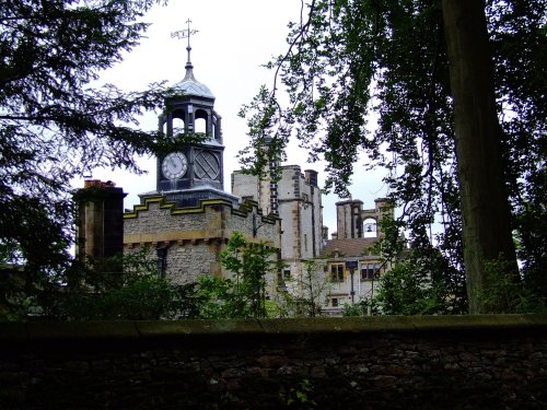 The imposing house at the Thornbridge estate