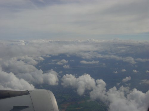 Over Heathrow