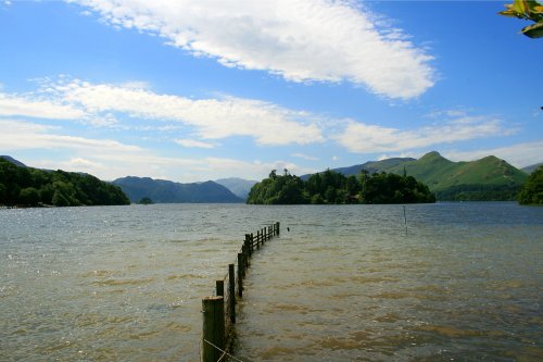 Derwentwater in the English Lakes.