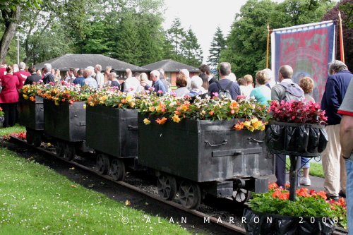 Spennymoor Heritage Banner at Durham Miners Gala 2008