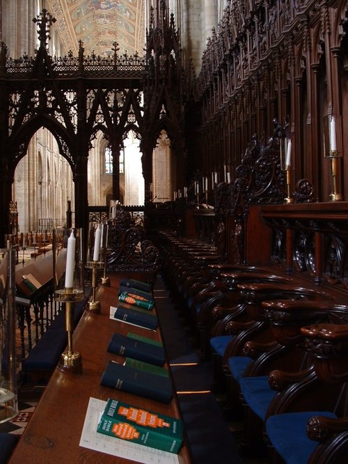 Choir stalls of Ely Cathedral