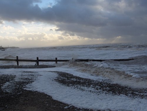 Cleveleys - Stormy seas