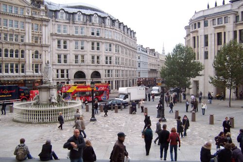 Outside St. Paul's