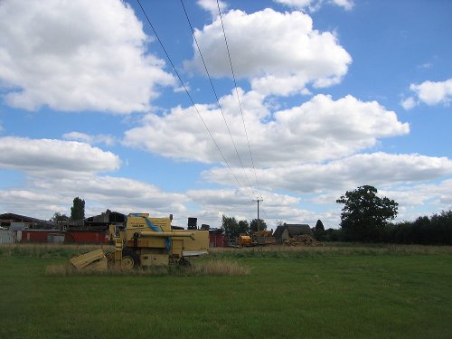 On a walk around the fields of Weston-on-the-Green, Oxfordshire